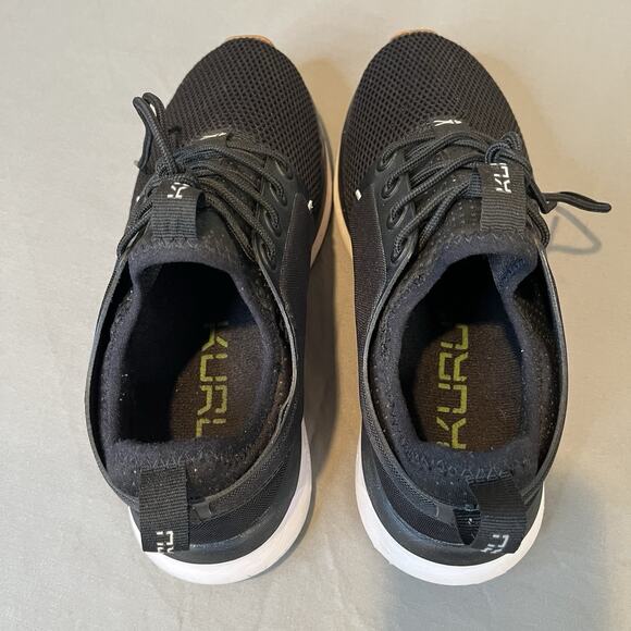 Kuru Womens Atom Cloud Walking Sneakers Shoes Black Athletic Comfort Size 6.5 - Picture 4 of 9